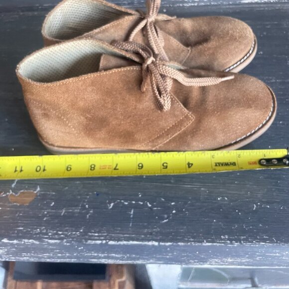 Crewcuts 1990 MacAlister Brown Suede Lace Up Boots - Picture 9 of 10